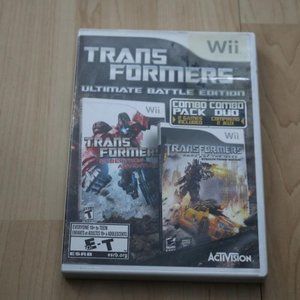 Transformers: Ultimate Battle Edition (Nintendo Wii, 2013) Complete ML157